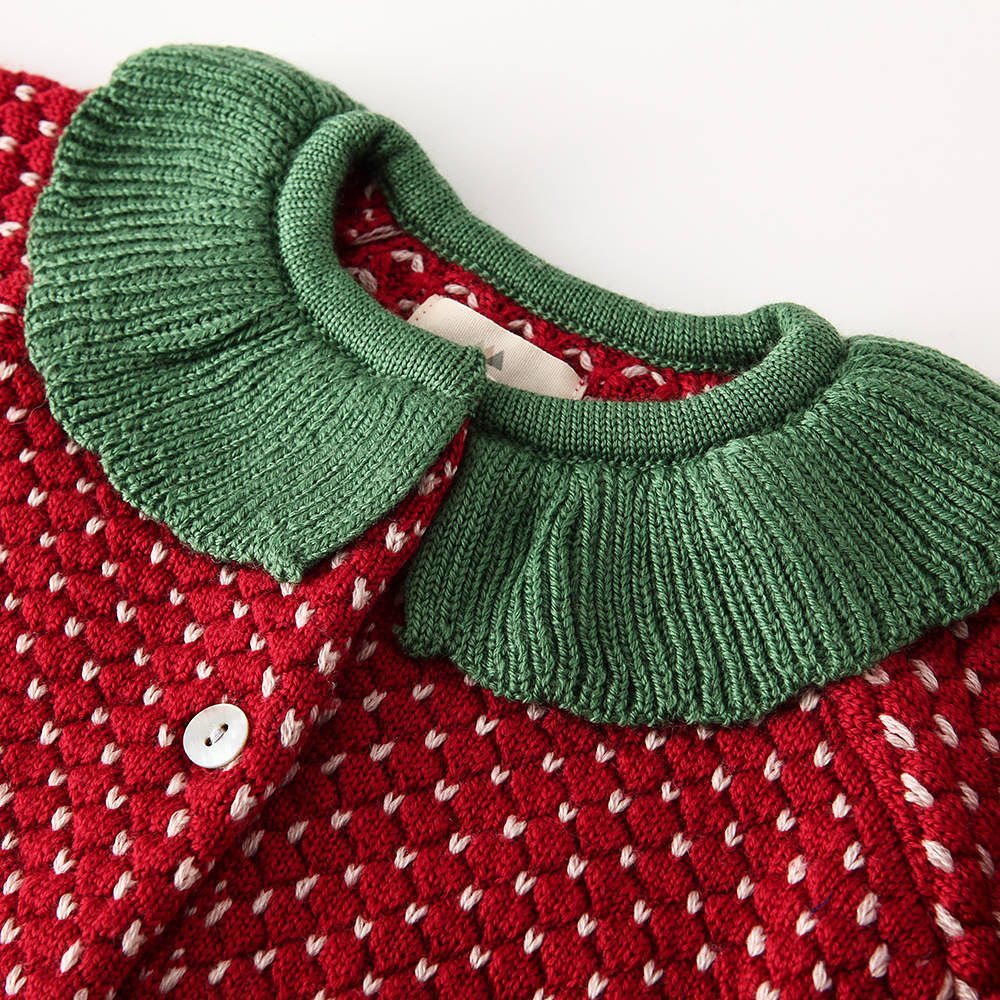 Strawberry Knit Cardigan