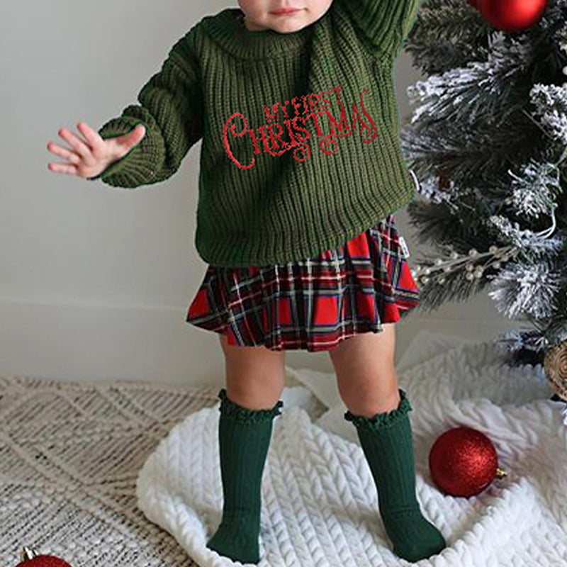 Primer suéter de Navidad