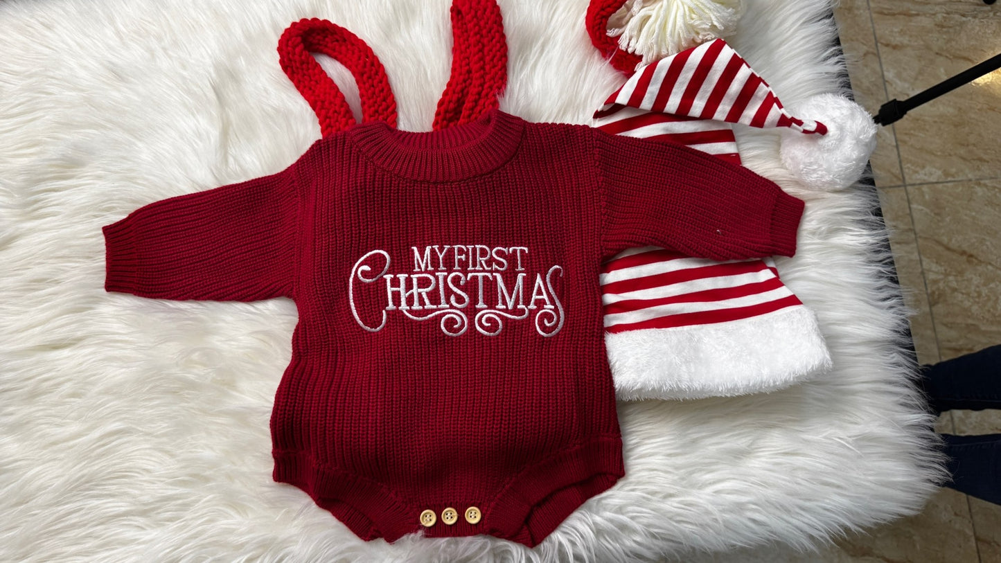 Primer suéter de Navidad