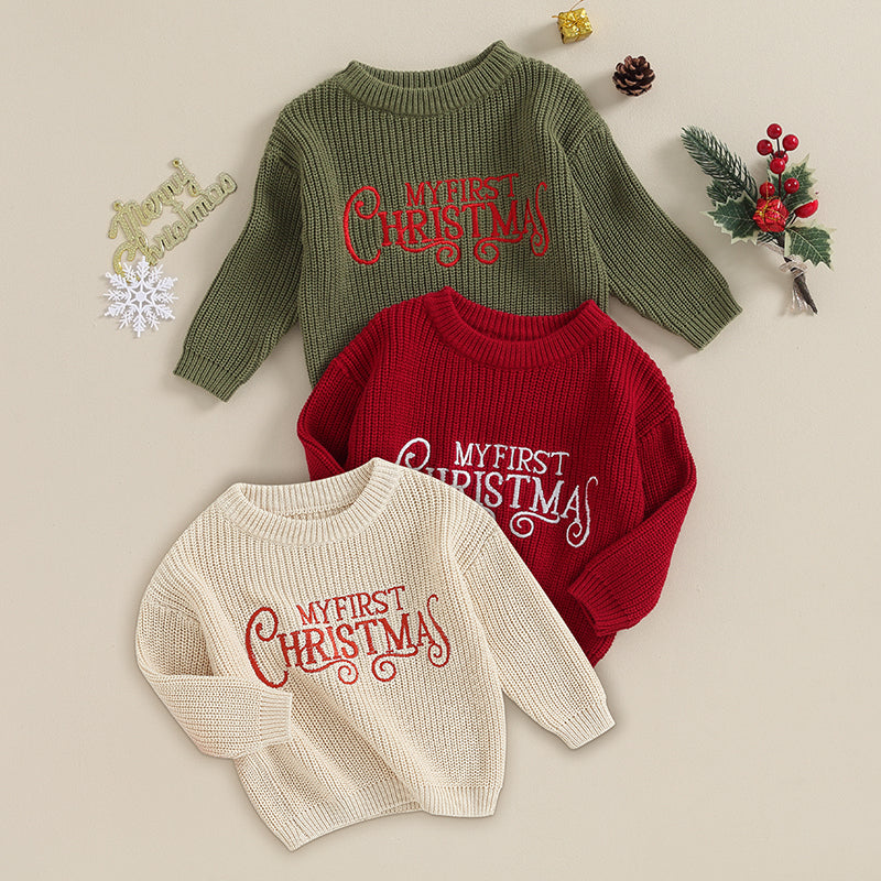 Primer suéter de Navidad