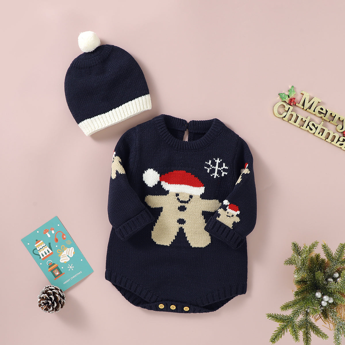 Babygrow Boneco com Gorro